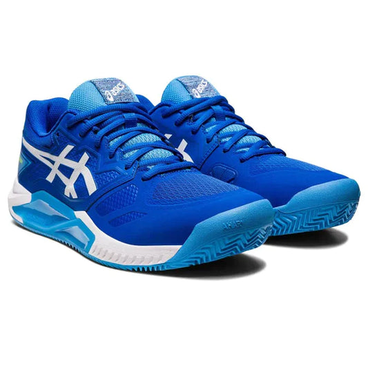 GEL CHALLENGER 13 CLAY TUNA BLUE WHITE