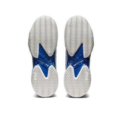 ASICS COURT FF NOVAK WHITE/TUNA BLUE