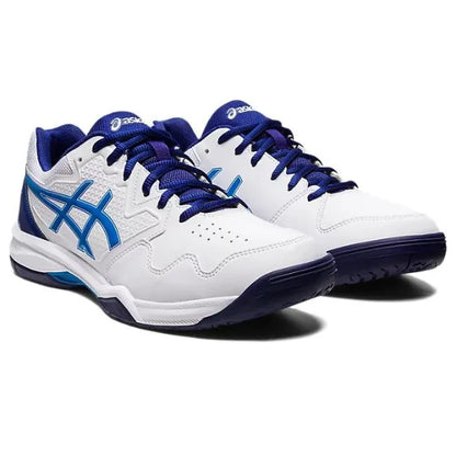 ASICS GEL DEDICATE 7 WHITE/ELECTRIC BLUE