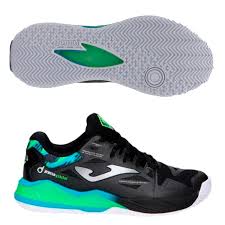 TENIS JOMA SPIN MEN 2501 BLACK PADEL